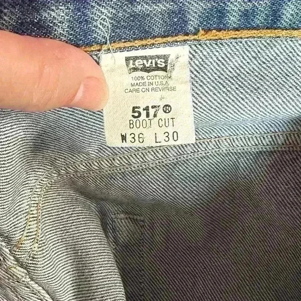 Levi’s 517 Boot Cut Waist 36 Length 30